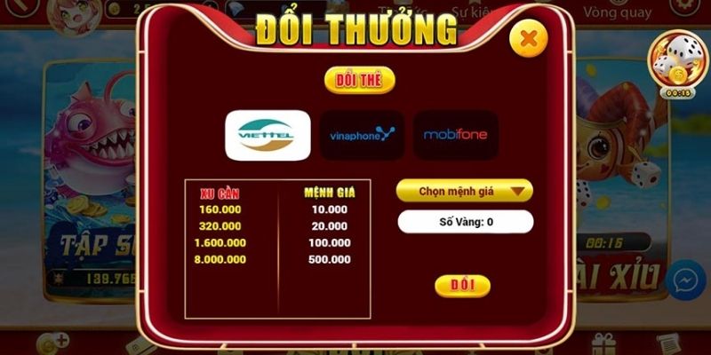 Đa dạng trong giao dịch và phương thức đổi thưởng 